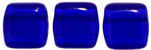 CzechMates Tile Bead 6mm : Cobalt