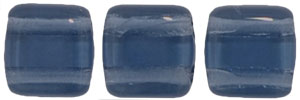 CzechMates Tile Bead 6mm : Montana Blue
