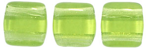 CzechMates Tile Bead 6mm : Olivine