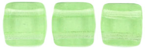 CzechMates Tile Bead 6mm : Peridot