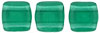 CzechMates Tile Bead 6mm : Emerald