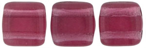 CzechMates Tile Bead 6mm : Fuchsia