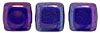 CzechMates Tile Bead 6mm : Cobalt - Vega