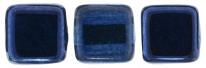 CzechMates Tile Bead 6mm : Mirror - Denim