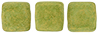 CzechMates Tile Bead 6mm : Pacifica - Avocado