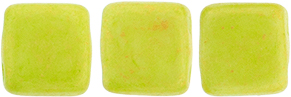 CzechMates Tile Bead 6mm : Pacifica - Honeydew