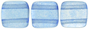 CzechMates Tile Bead 6mm : ColorTrends: Transparent Airy Blue