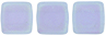 CzechMates Tile Bead 6mm : Aqua Glow - Milky Alexandrite