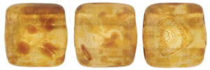 CzechMates Tile Bead 6mm : Matte - Crystal - Picasso