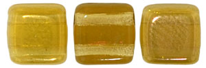 CzechMates Tile Bead 6mm : Twilight - Topaz