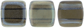 CzechMates Tile Bead 6mm : Montana Blue - Celsian