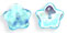 Star Flower Cup 10mm : Aquamarine AB