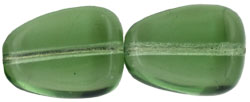 Flat Nuggets 16 x 12mm : Prairie Green