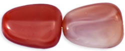 Flat Nuggets 16 x 12mm : Claret