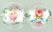 Silver Foil Flowers 10mm: Crystal