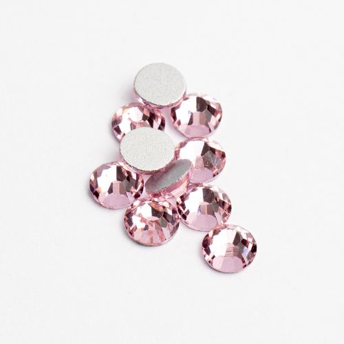 Crystal Lane Flat Back Rhinestones ss16 (4mm) - Light Pink