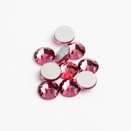 Crystal Lane Flat Back Rhinestones ss16 (4mm) - Light Rose