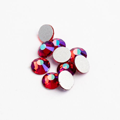 Crystal Lane Flat Back Rhinestones ss16 (4mm) - Siam AB