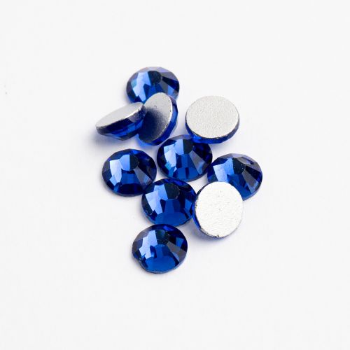 Crystal Lane Flat Back Rhinestones ss16 (4mm) - Sapphire