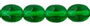 Sparkling Diamonds 7 x 6mm : Green Emerald