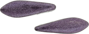 CzechMates Two Hole Daggers 16 x 5mm : ColorTrends: Saturated Metallic Tawny Port