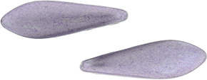 CzechMates Two Hole Daggers 16 x 5mm : ColorTrends: Saturated Metallic Ballet Slipper