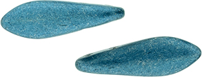 CzechMates Two Hole Daggers 16 x 5mm : ColorTrends: Saturated Metallic Shaded Spruce