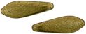 CzechMates Two Hole Daggers 16 x 5mm : ColorTrends: Saturated Metallic Emperador