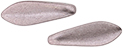 CzechMates Two Hole Daggers 16 x 5mm : ColorTrends: Saturated Metallic Almost Mauve