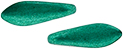 CzechMates Two Hole Daggers 16 x 5mm : ColorTrends: Saturated Metallic Arcadia