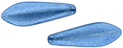 CzechMates Two Hole Daggers 16 x 5mm : ColorTrends: Saturated Metallic Little Boy Blue