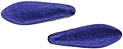 CzechMates Two Hole Daggers 16 x 5mm : ColorTrends: Saturated Metallic Super Violet