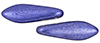 CzechMates Two Hole Daggers 16 x 5mm : ColorTrends: Saturated Metallic Ultra Violet