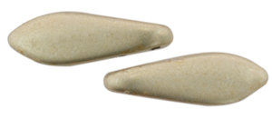 CzechMates Two Hole Daggers 5/16mm : ColorTrends: Sueded Gold Cloud Dream