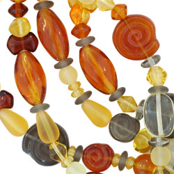 Strung Pressed Bead Mixes : Brown Sugar Mix