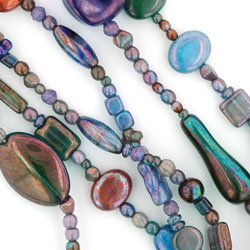 Strung Pressed Bead Mixes : Intergalactic Mix