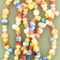 Strung Pressed Bead Mixes : Summer Sorbet Mix