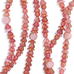 Strung Pressed Bead Mixes : Posy Mix