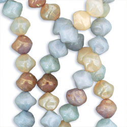 Strung Pressed Bead Mixes : Psyche's Wings Mix .25m