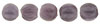 Melon Round 3mm : Opaque Purple