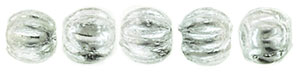 Melon Round 3mm : Silver