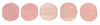 Melon Round 3mm : Matte - Milky Pink