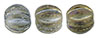 Melon Round 4mm : Matte - Iris - Brown