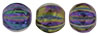 Melon Round 5mm : Iris - Purple (50pcs)