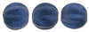 Melon Round 5mm : Metallic Suede - Dk Blue (50pcs)