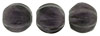 Melon Round 5mm : Metallic Suede - Dk Plum (50pcs)