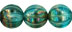 Melon Round 8mm : Aquamarine - Celsian