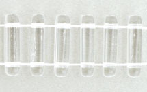 Two Hole Bar 15 x 5mm : Crystal