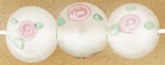 Flower Beads 8mm: White