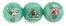 Flower Beads 8mm : Lt Green